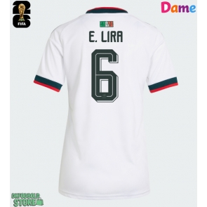 Mexico Erik Lira #6 Replika Udebanetrøje Dame VM 2026 Kortærmet